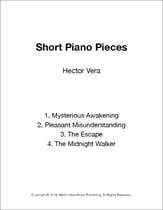 Short Piano Pieces piano sheet music cover
